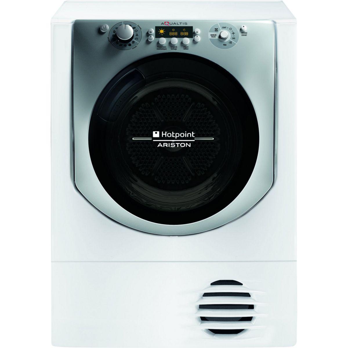 Sèche linge Hotpoint Ariston Aqualtis 9 Kg Notice Sèche-linge encastrable Frontal Hotpoint AQC9BF5T/Z1 | Back Market
