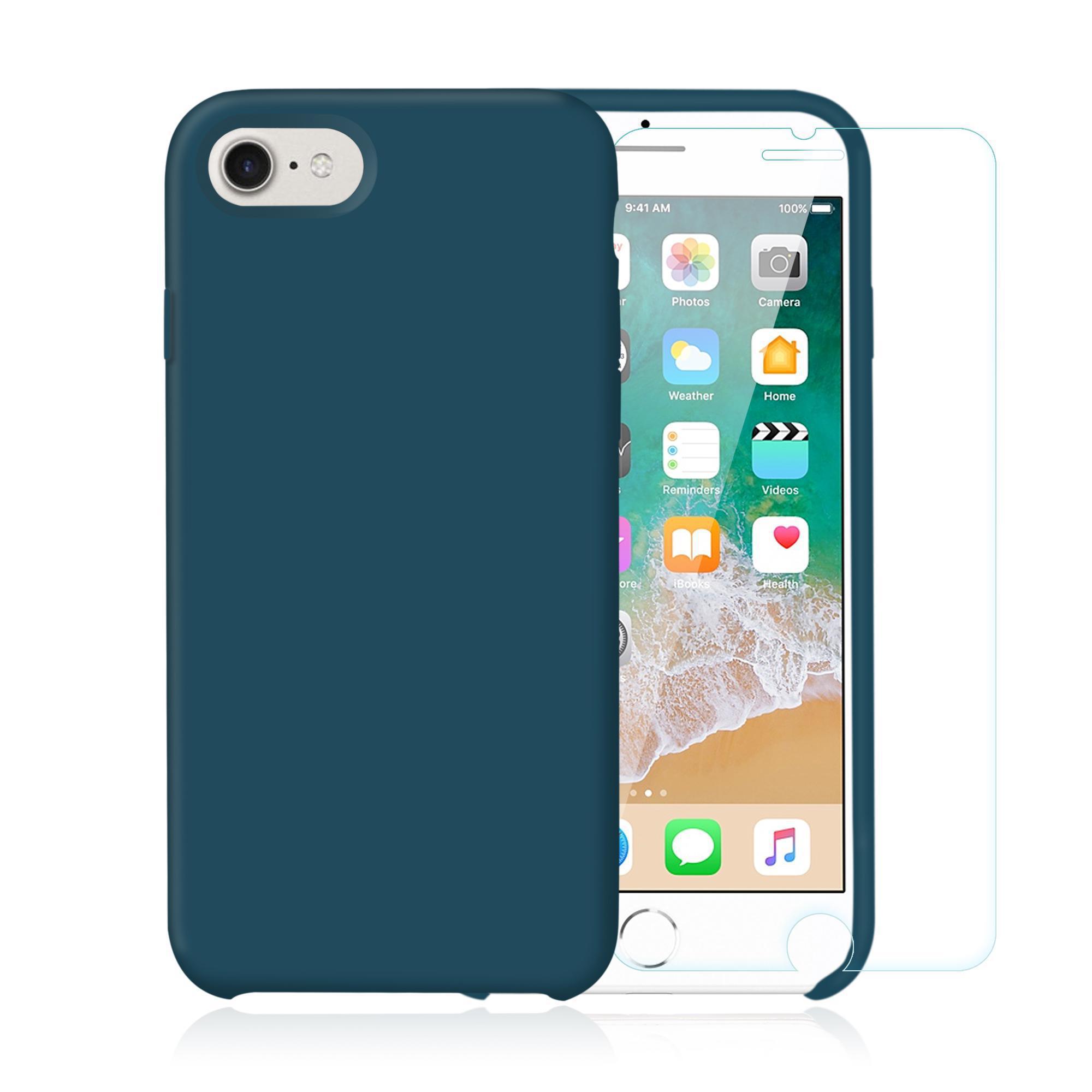 coque iphone 8 bleu canard