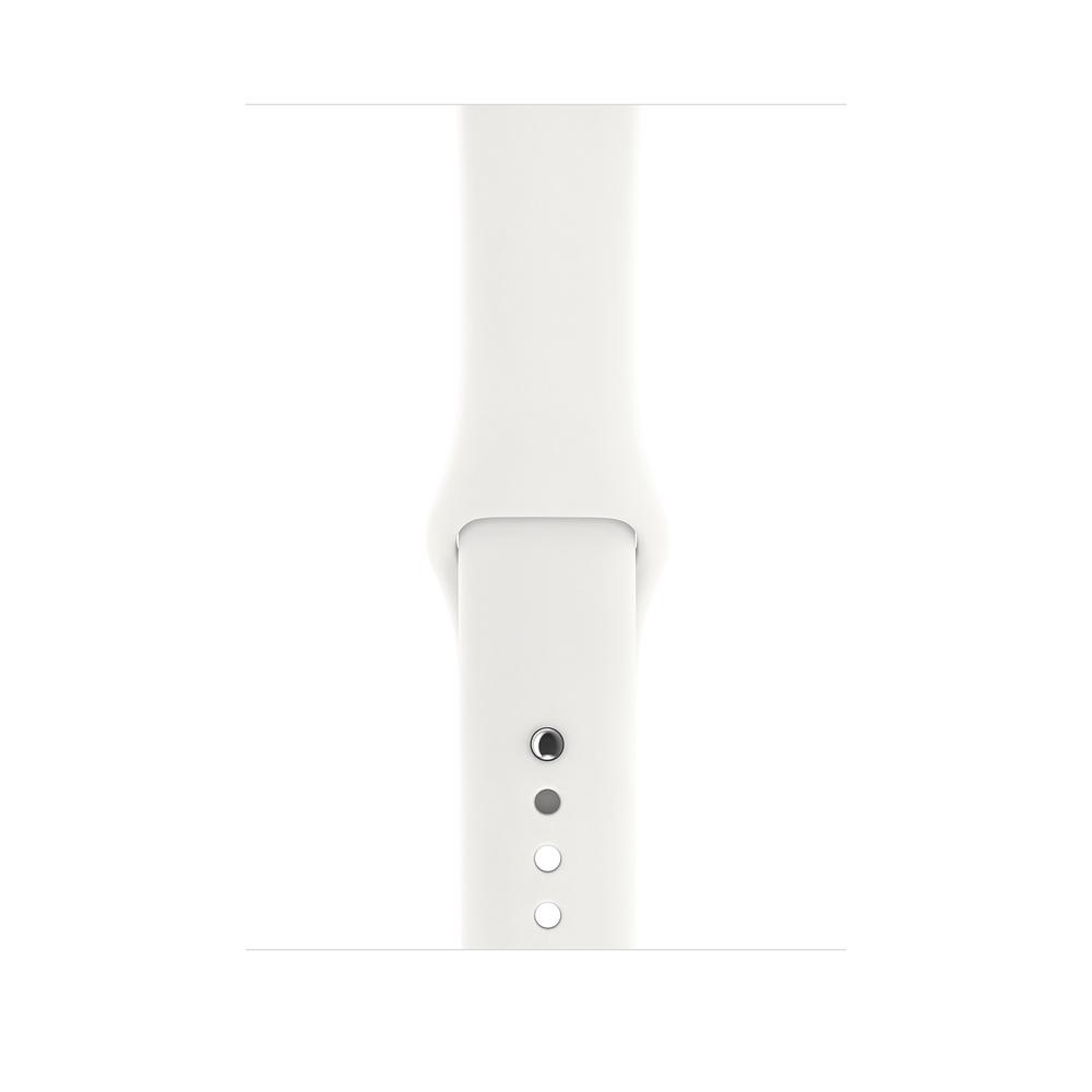 Apple Watch (Series 3) 38 mm - Alluminio Argento - Cinturino Sport Bianco -  Ricondizionato - Rigenerato | Back Market