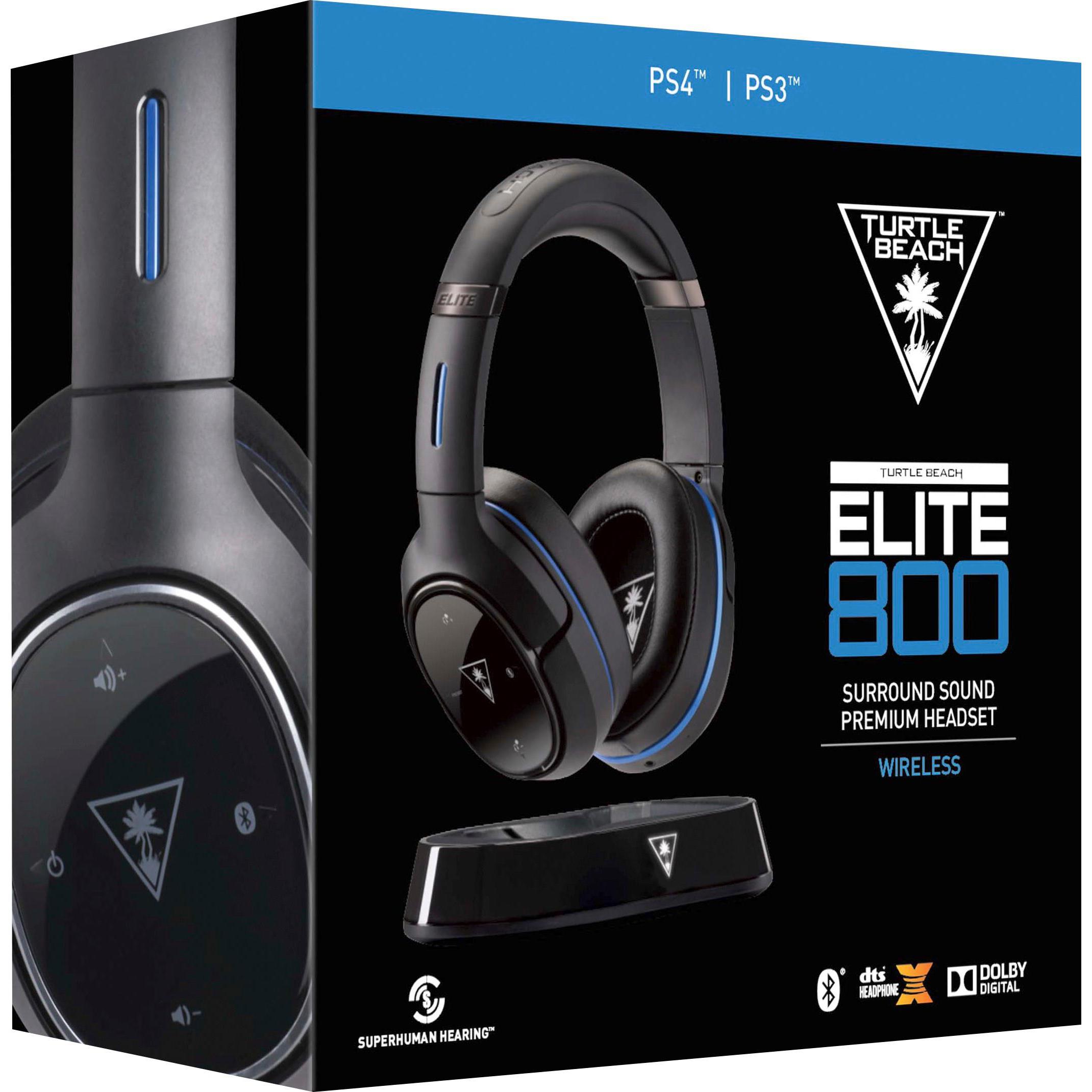 Cuffie Riduzione del Rumore Gaming Bluetooth con Microfono Turtle Beach Elite  800 - Nero - Ricondizionato - Rigenerato | Back Market