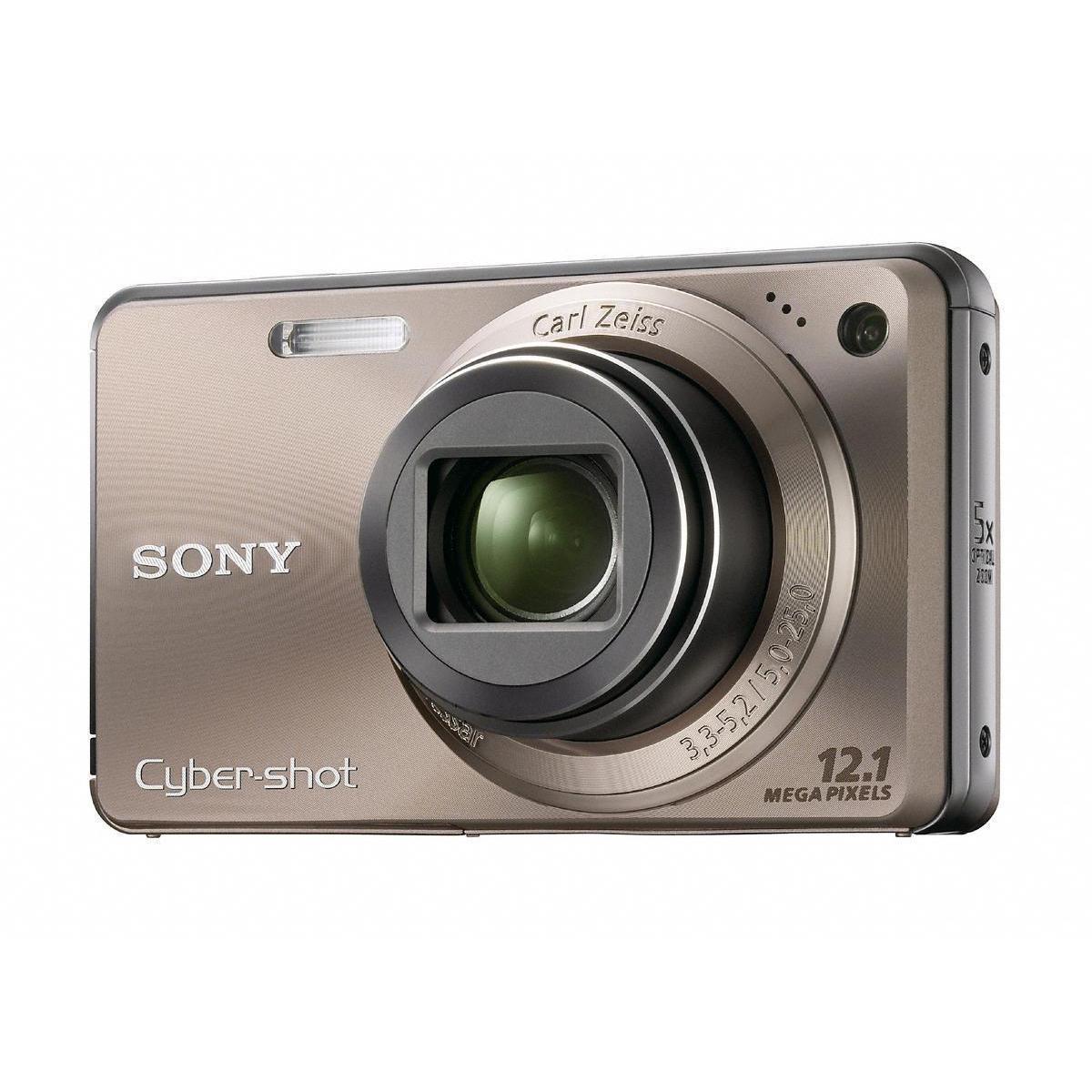 Sony CyberShot DSCW290 Compact 12.1 Bronze Back Market