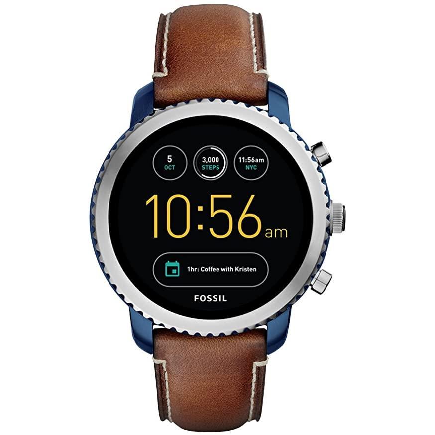 Montre Fossil Q Explorist FTW4004 Marron reconditionné Back Market