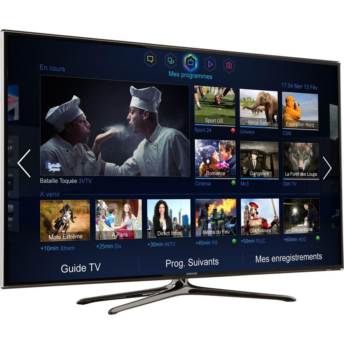Connecter Ipad Sur Smart Tv Samsung SMART TV Samsung LCD 3D Full HD 1080p 140 cm UE55F6320 reconditionné