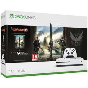 Xbox One S 1000GB - Blanc - Edition limit&eacute;e Tom Clancy`s The Division 2 + Tom Clancy`s The Division 2