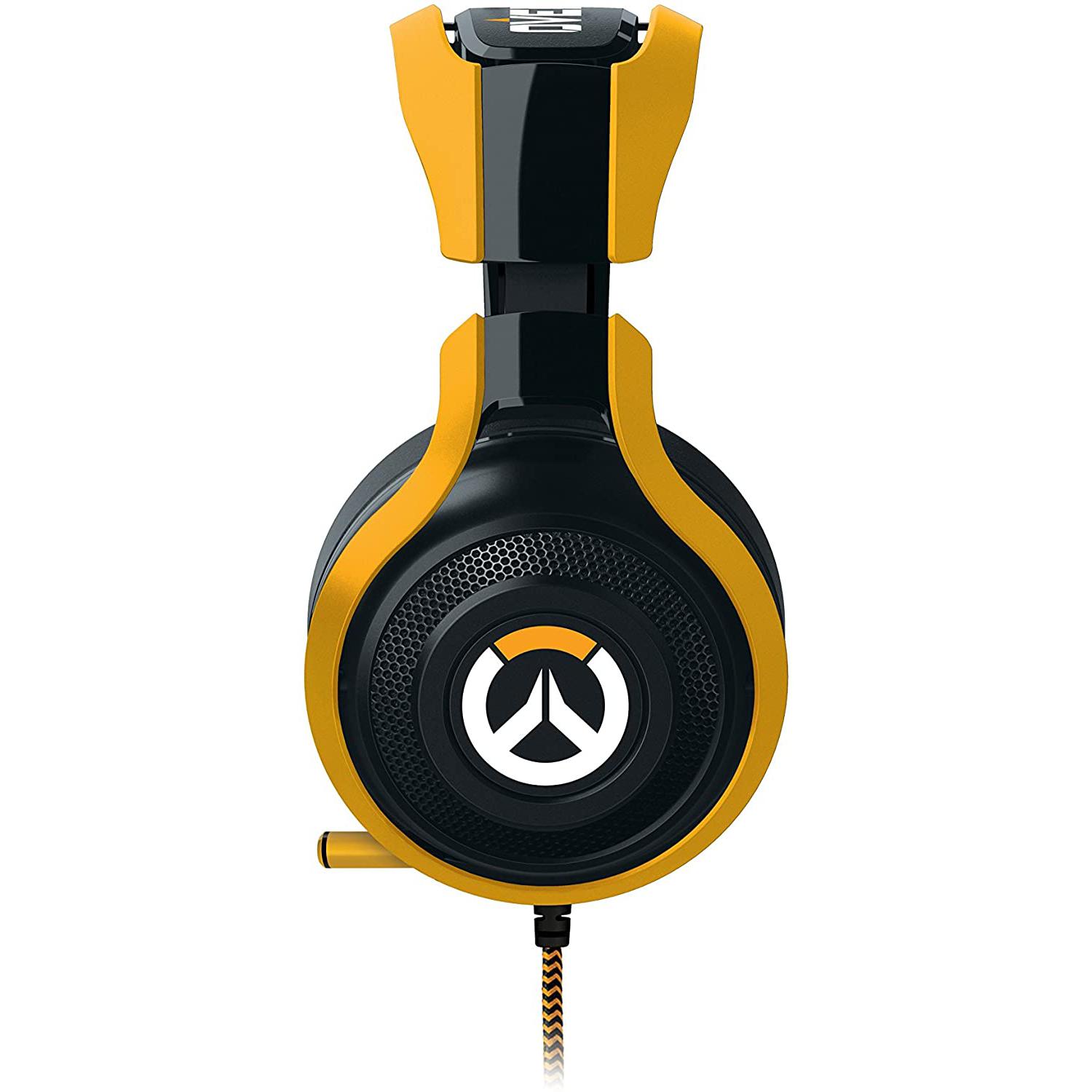 Cuffie Gaming con Microfono Razer Overwatch ManO'War Tournament Edition -  Nero/Giallo - Ricondizionato - Rigenerato | Back Market