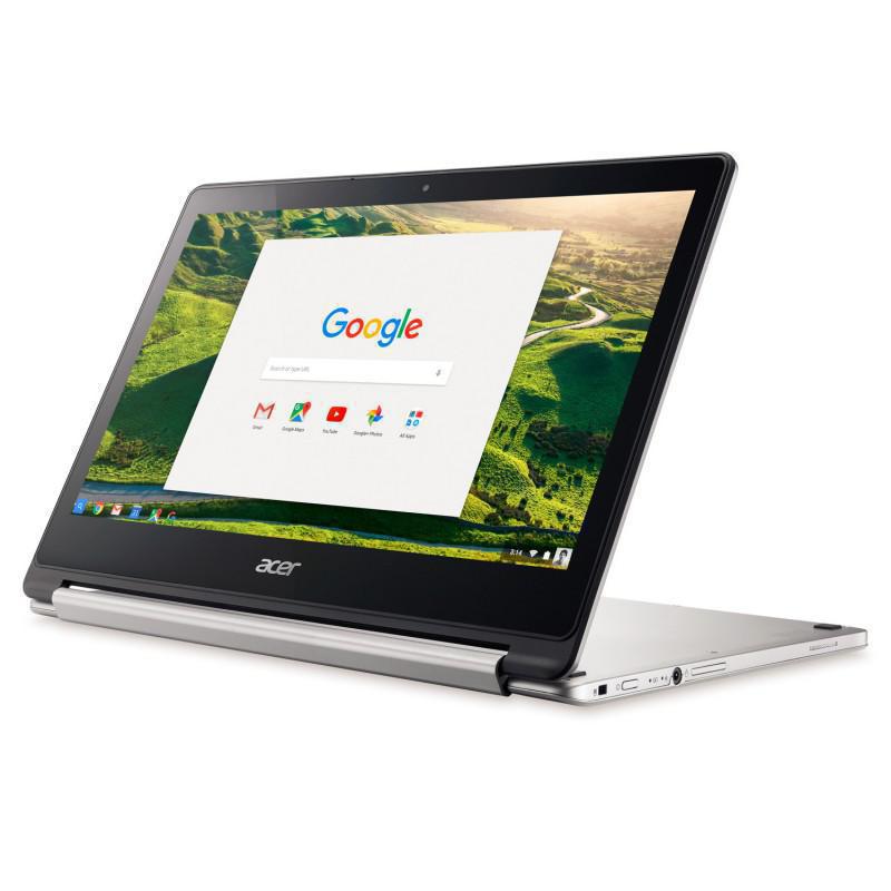 Acer Chromebook Cb5-312T Ordinateur 2-En-1 Tactile 13,3" Gris (Mediatek Quad-Core, 4 Go De Ram, 32 Go Emmc, Chrome Os) [Ancien Modèle]