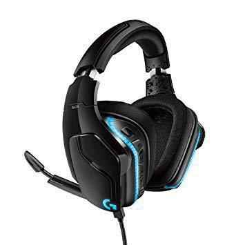 Casque Gaming Filaire avec Micro Logitech G635 - Noir/Bleu