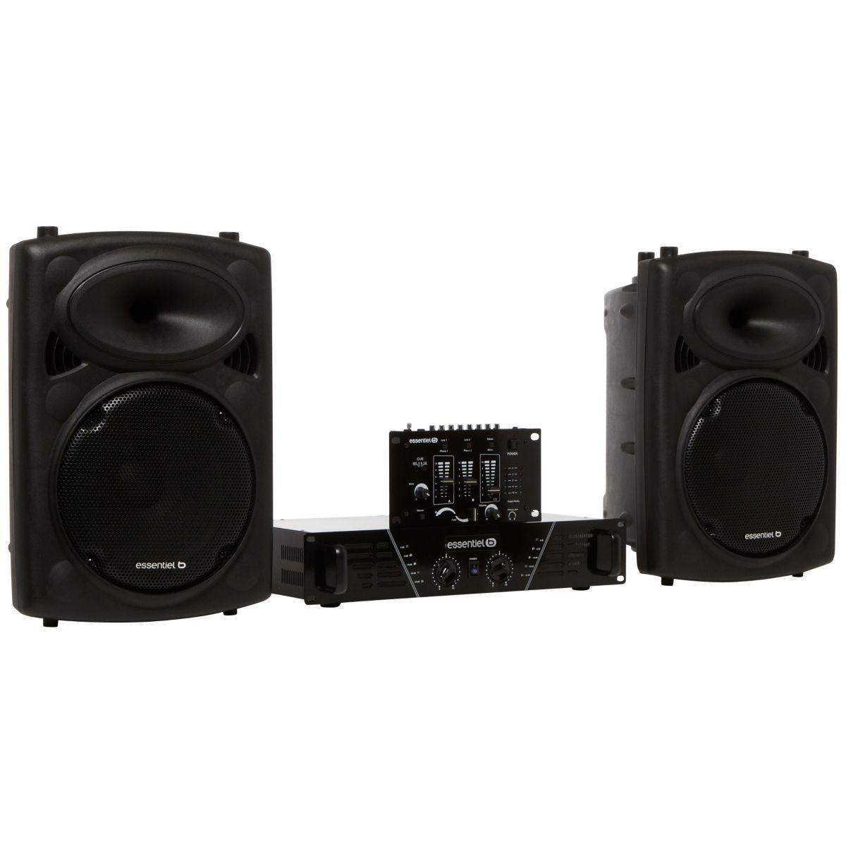 Refurbished Essentiel B Packs Sono DJ Case PA speakers Back Market