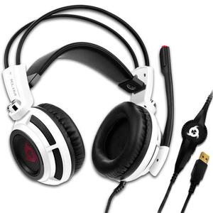 KLIM  Casque Gaming PUMA blanc