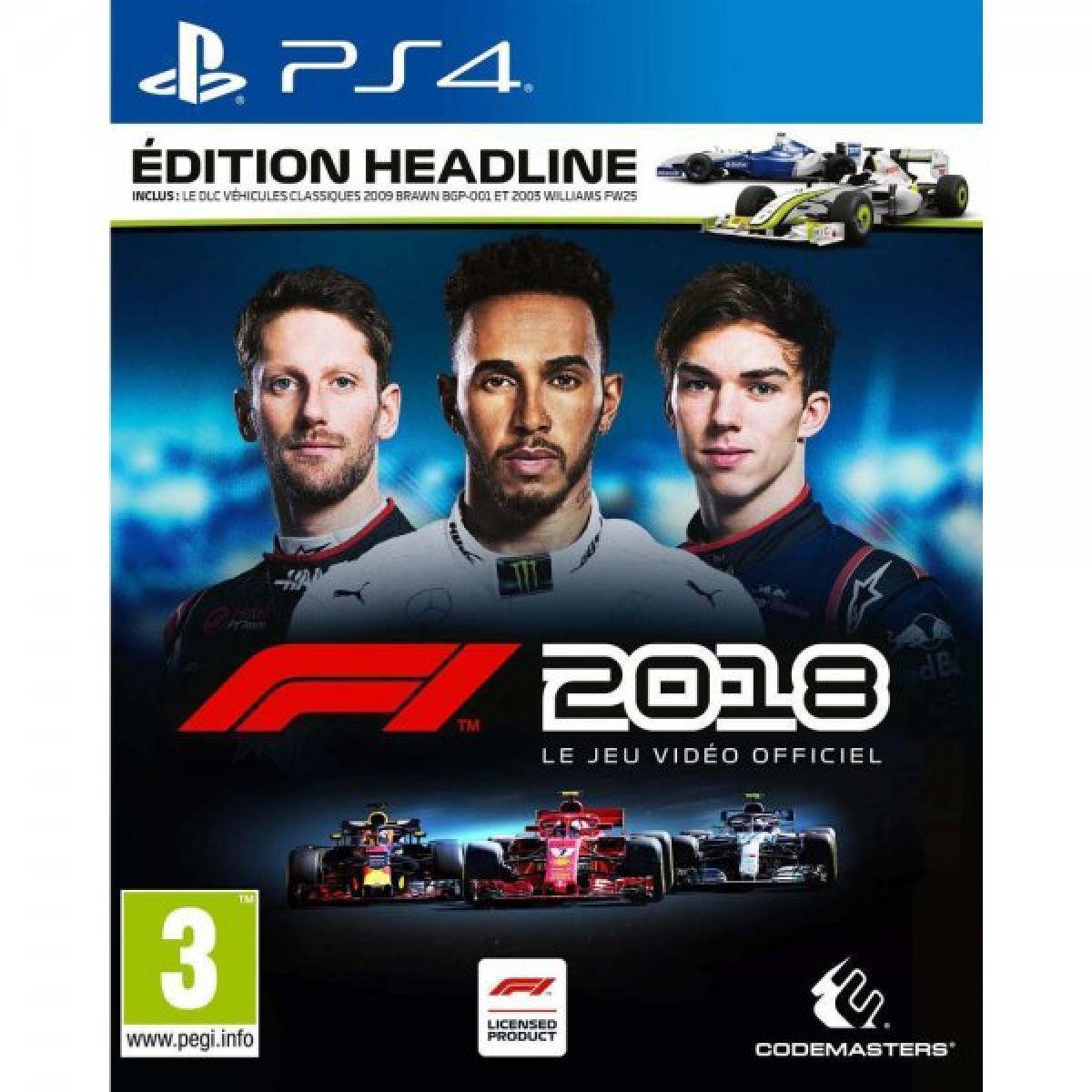 F1 2018 Headline Edition - Playstation 4