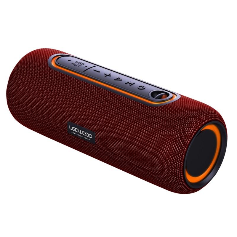 Enceinte Bluetooth Ledwood Xtrem140 Ld-Xt140Bt-Red - Rouge