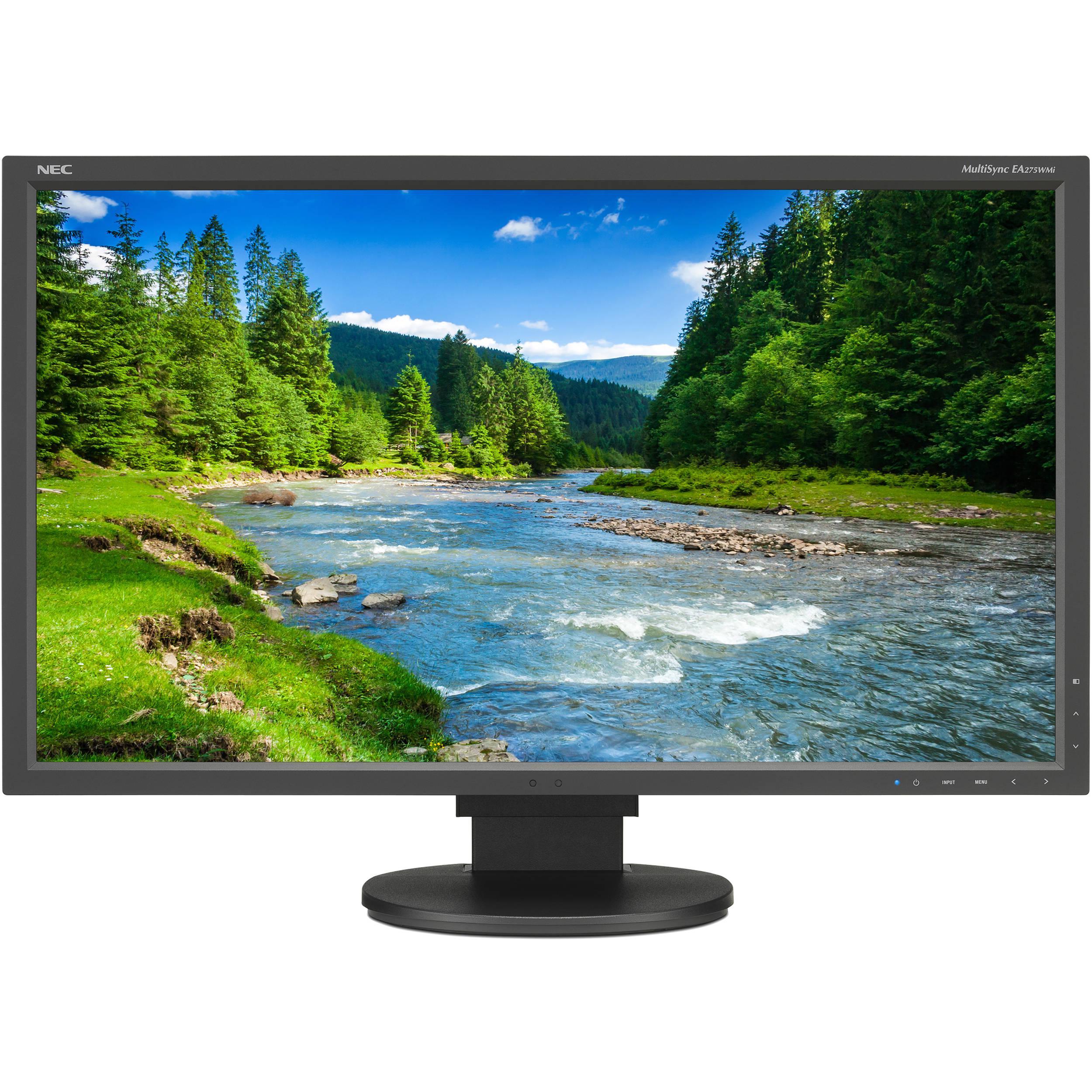 27" Nec EA275WMIBK 2560 x 1440 LCD monitor Μαύρο Back Market