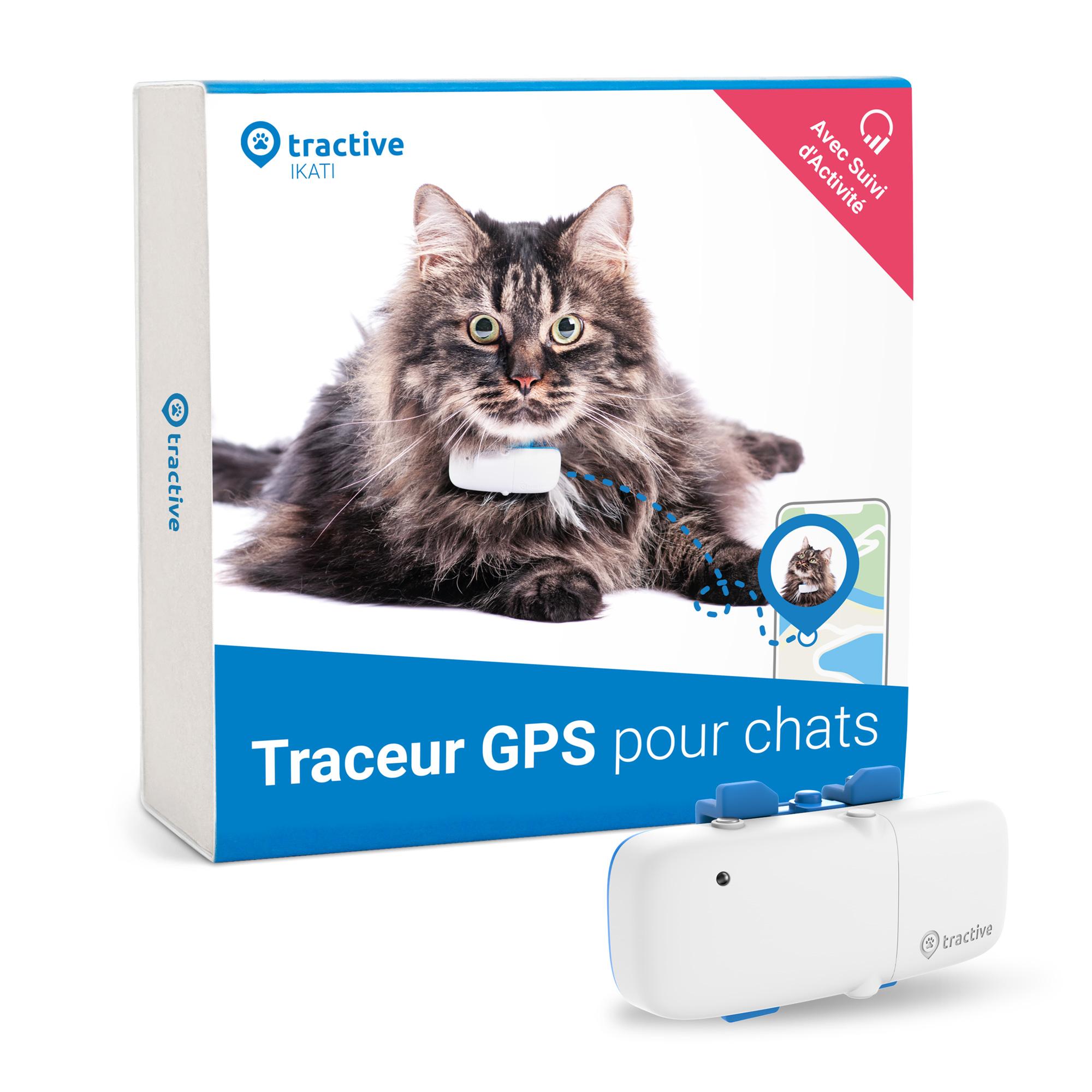 Refurbished Tractive Cat GPS Tracker Activity Tracking, Waterproof