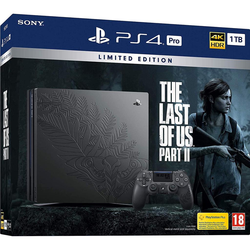 Playstation 4 Pro 1000go - Gris - Edition Limitée The Last Of Us Part Ii + The Last Of Us Part Ii