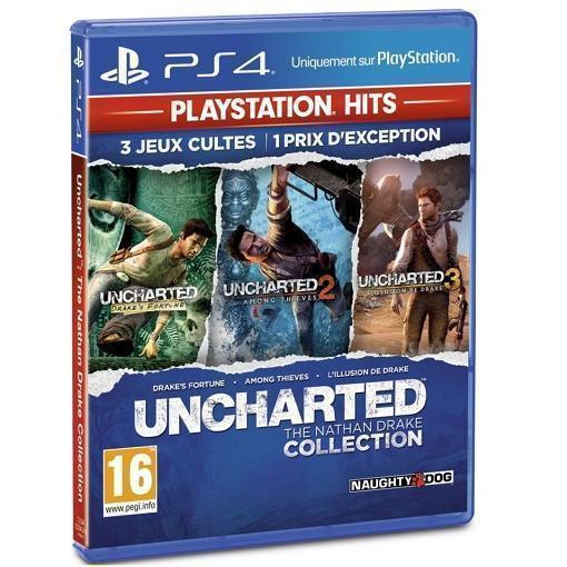Jeux Ps4 Sony Uncharted The Nathan Drake Collection Ps Hits Ps4