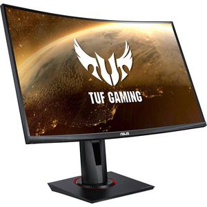 ASUS TUF Gaming VG27VQ - LED-Monitor - gebogen - 686 cm (27) - 1920 x 1080 Full HD (1080p) - VA - 400 cd m² - 30001 - 1 ms - HDMI DVI-D DisplayPort - Lautsprecher - Schwarz (90LM0510-B01E70)