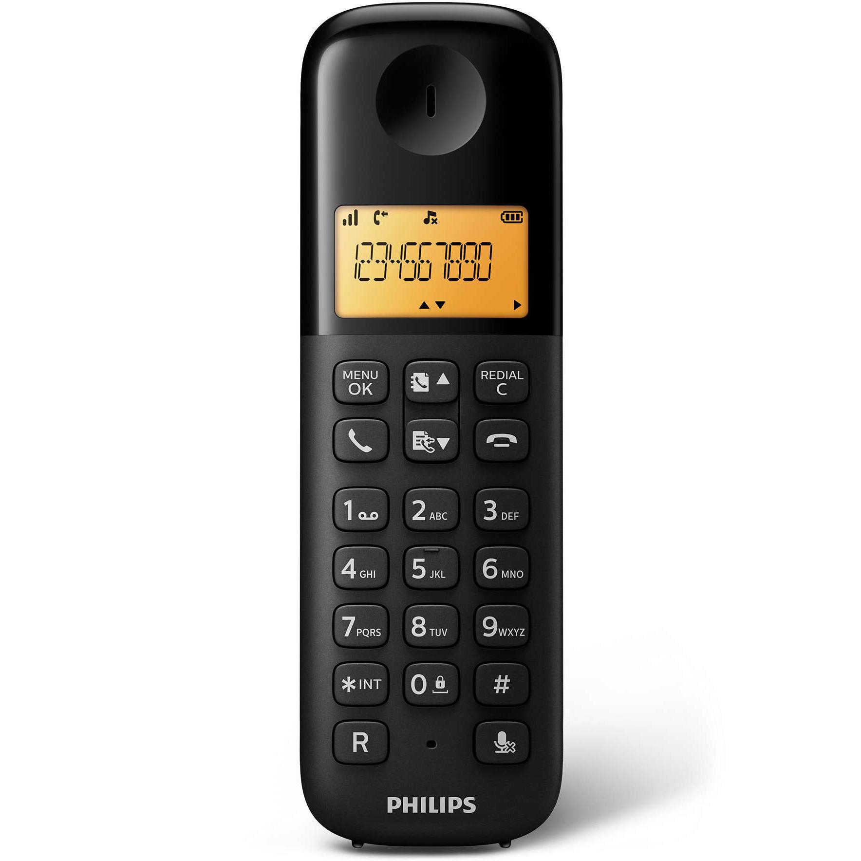 Philips D1602B/01 Landline telephone Back Market
