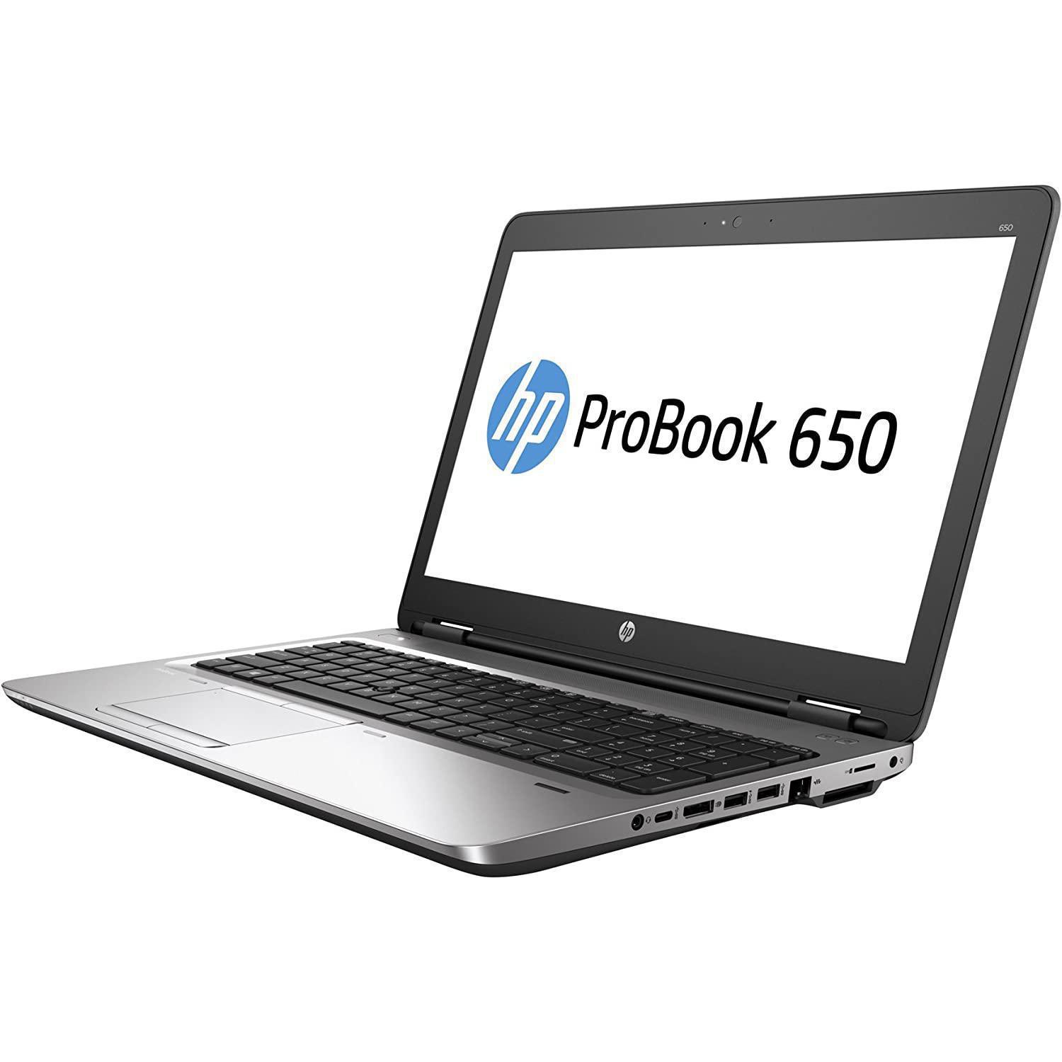HP Probook 650 G2 15" Core I3 2,3 Ghz SSD 180 Go 4 Go Azerty Français