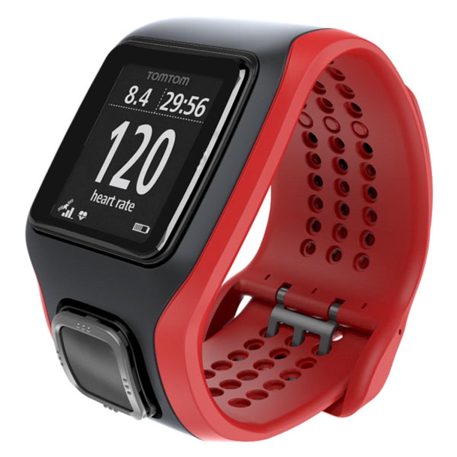 Tomtom Smart Watch Runner HR GPS Red/Black Back Market