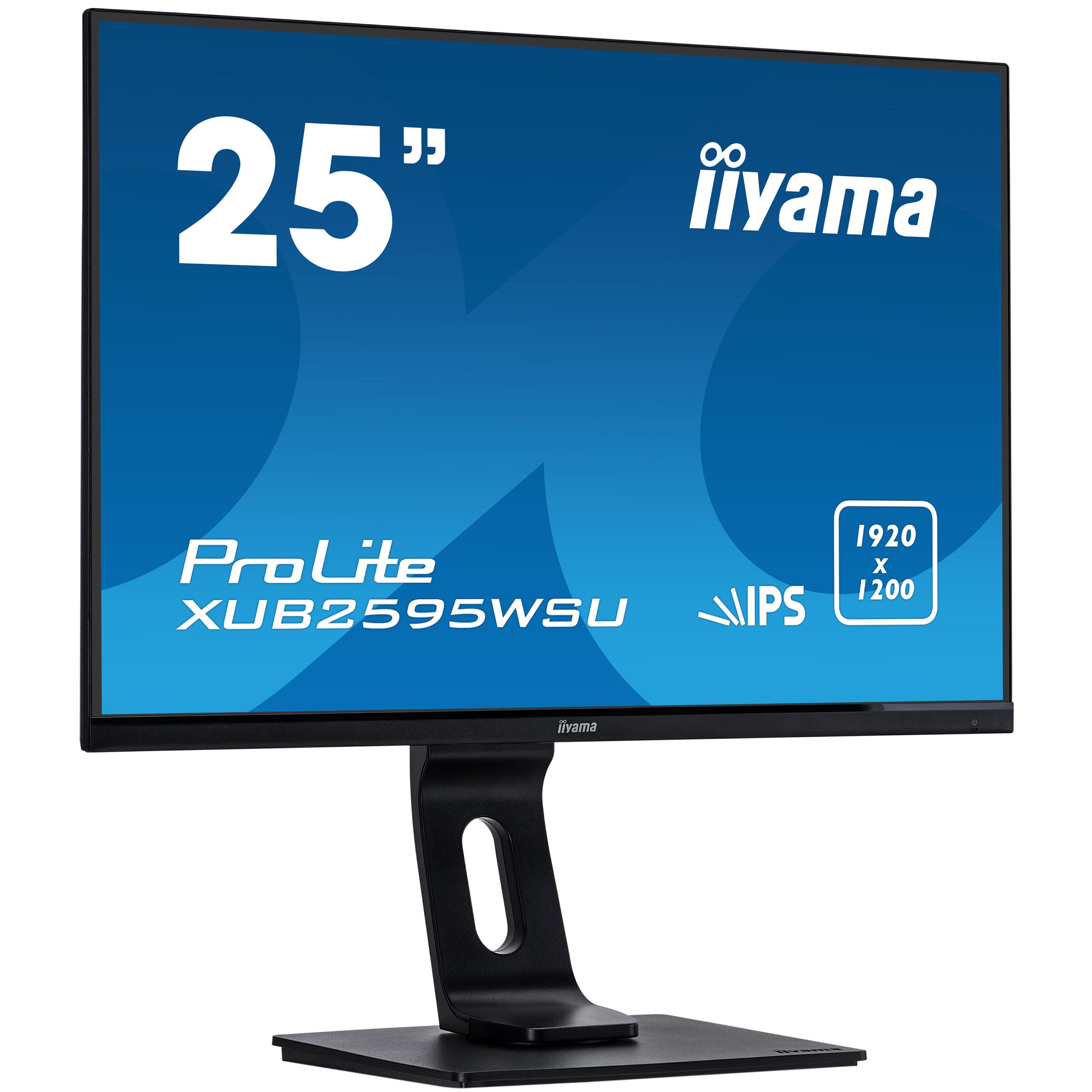 Écran 25" Led Wuxga Iiyama Prolite Xub2595Wsu-B1