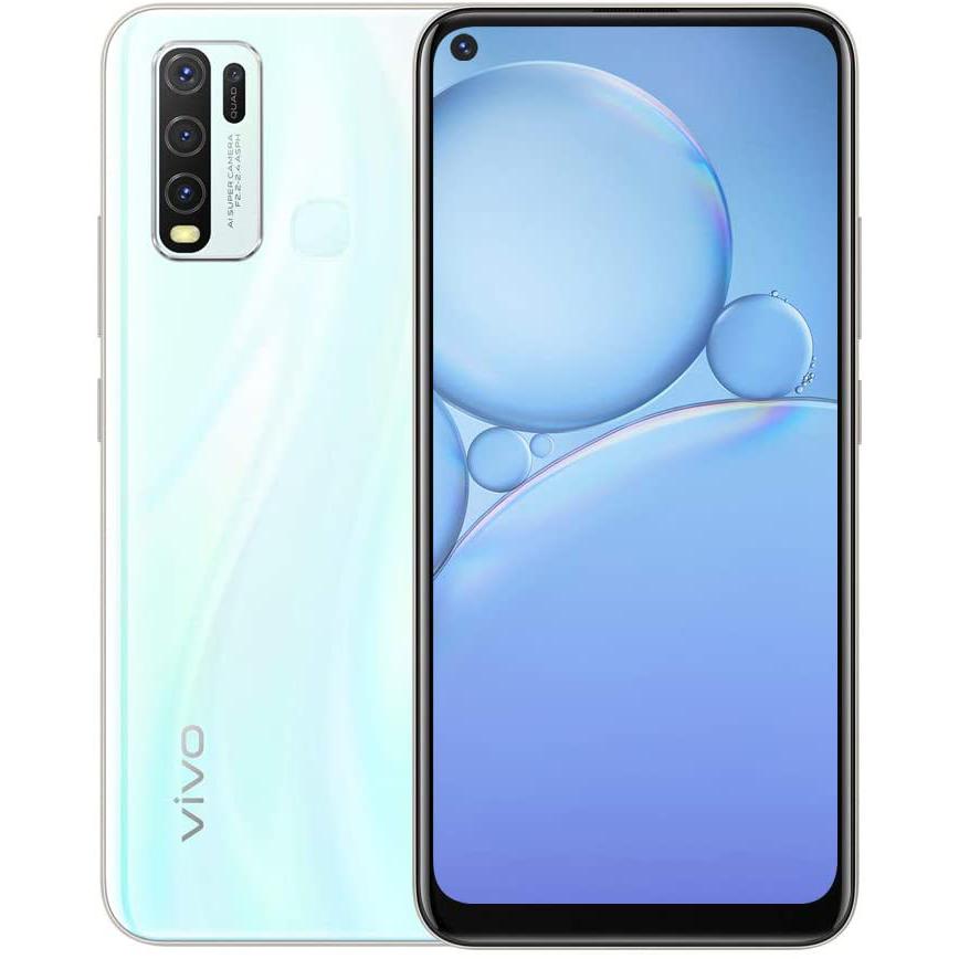 Vivo Y30 128 Go Dual Sim Blanc Débloqué