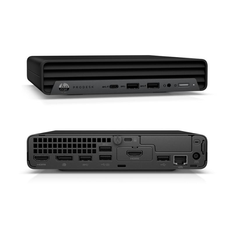 HP ProDesk 400 G6 Mini Pentium Gold 3,4 GHz SSD 256 GB RAM 8GB Back