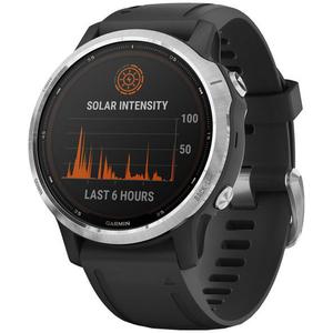 GARMIN  Fenix 6s Solar - 42 mm - Silver/Black