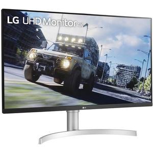 LG Ecran PC  32UN500-W 32 pouces 4K UHD Blanc et Noir 