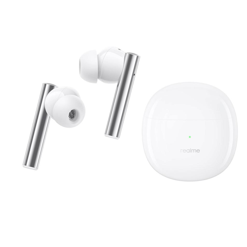 Realme Buds Air 2 Earbud Bluetooth Earphones White Back Market