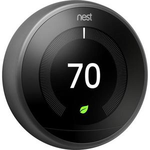 GOOGLE  - Thermostat - Nest Learning Thermostat 3rd Gen Black