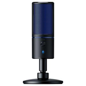 Razer Seiren X - PS4 Schwarz, Blau Mikrofon für Spielkonsole