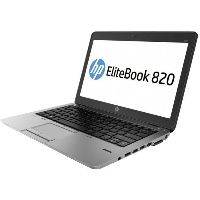 Hp Elitebook 820 G1 12" Core I5 2 Ghz - Ssd 128 Go - 4 Go Azerty - Français