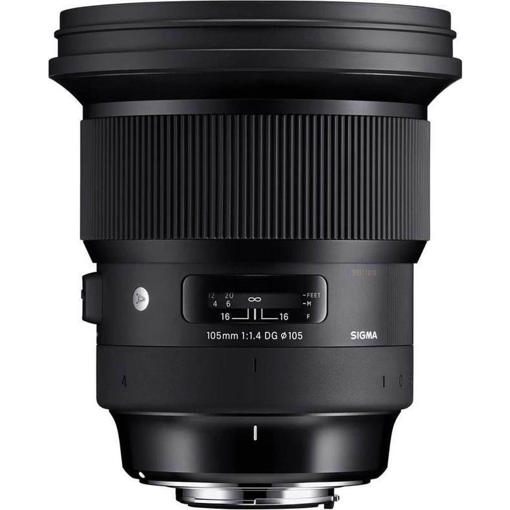 Sigma 105mm F1.4 Dg Hsm Slr Objectif Téléobjectif Zoom Noir - Lentilles Et Filtres D'appareil Photo (slr, 17/12, Objectif Téléobjectif Zoom, 1 M, Nikon F, Auto/manuel)