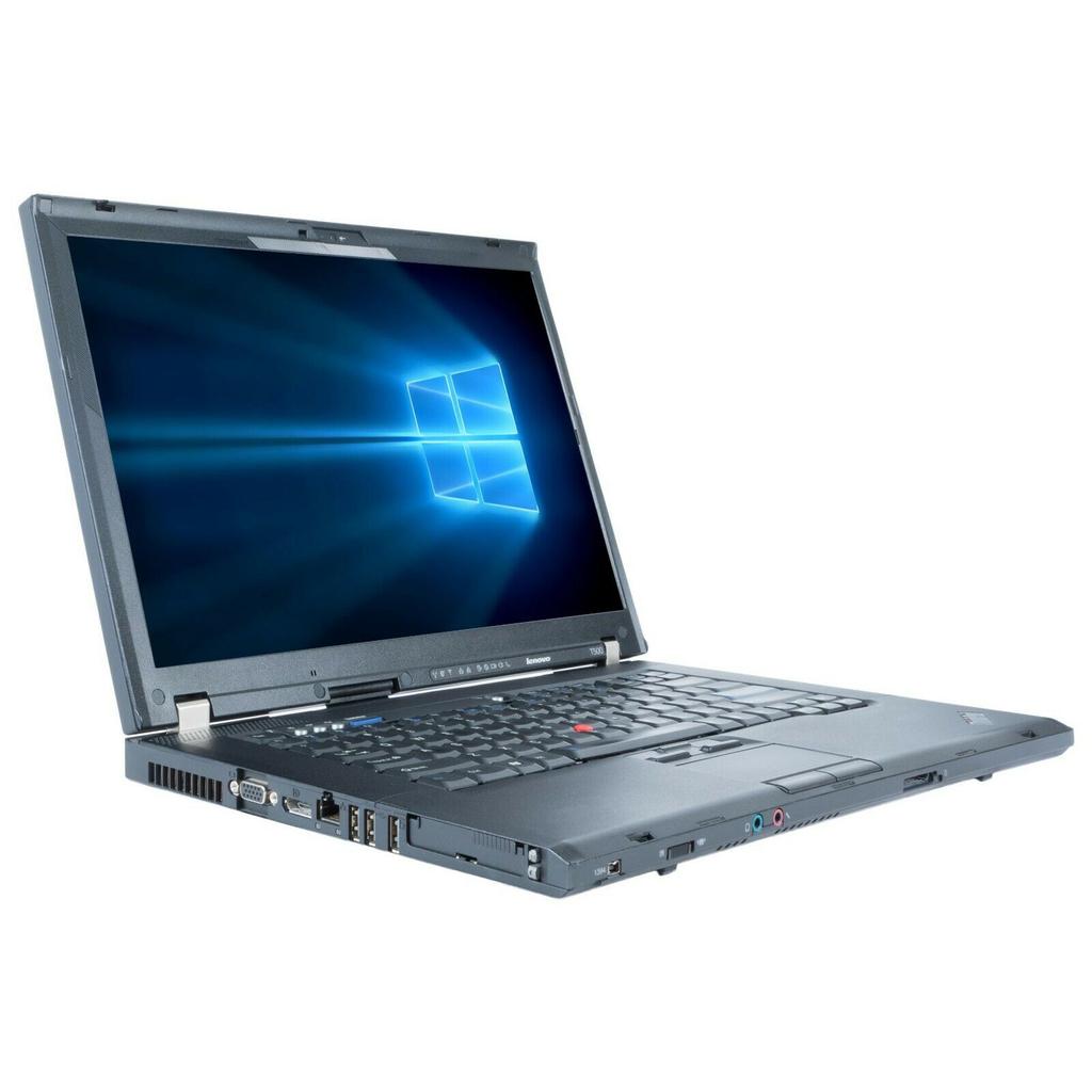 Lenovo Thinkpad T500 15" Core 2 Duo 2.2 Ghz - Ssd 128 Go - 4 Go Azerty - Français