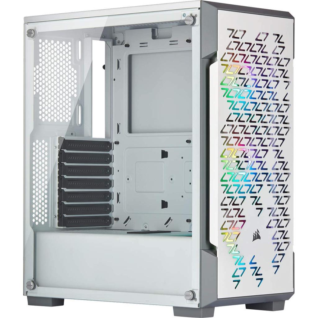 Corsair Icue 220t Rgb Airflow Ryzen 5 3,7 Ghz - Ssd 240 Go + Hdd 1 To - 16 Go - Amd Radeon Rx Vega 11