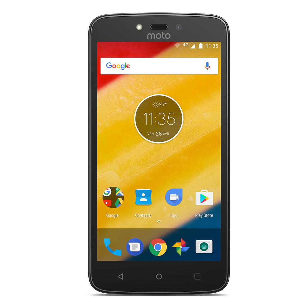 Motorola Moto C Plus 16 Go Dual Sim Noir Débloqué