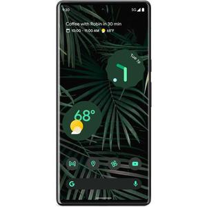 Pixel 6 Pro - 5G Smartphone - Dual-SIM - RAM 12 GB   256 GB - OLED-Display - 67 - 3120 x 1440 Pixel (120 Hz) - Triple-Kamera 50 MP 48 MP 12 MP - front camera 111 MP - stormy black