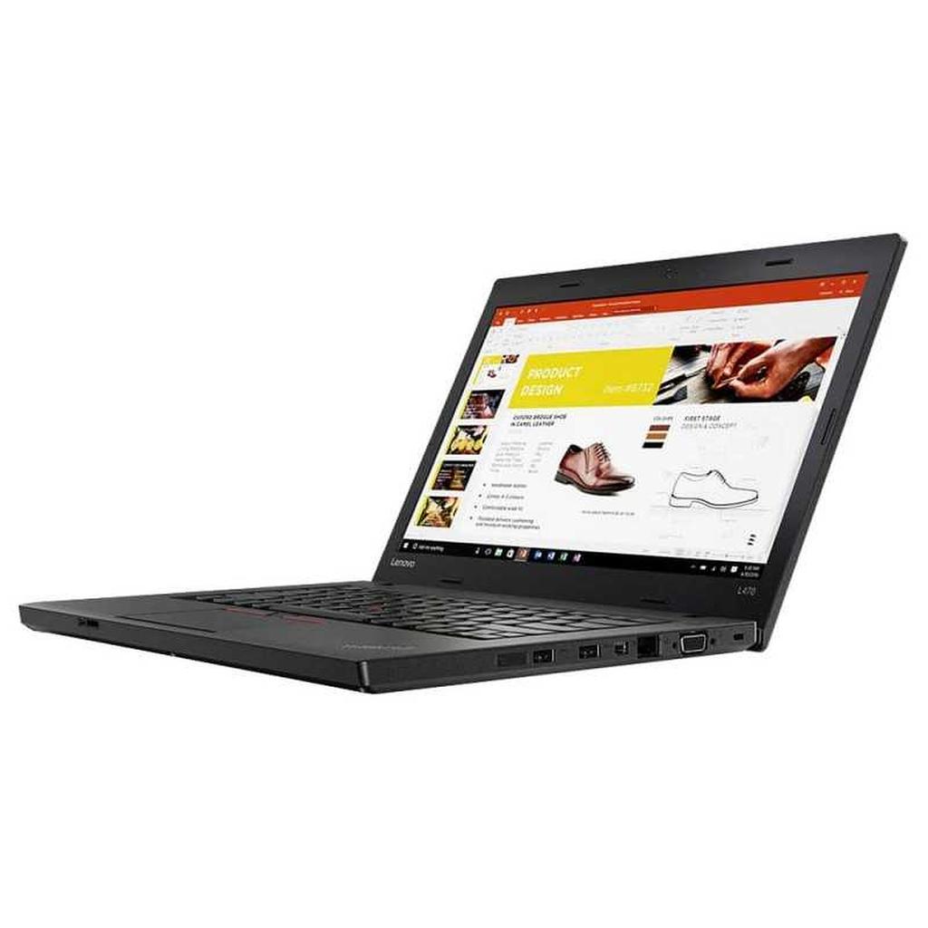 PC Portable Lenovo Ordinateur Portable Ordinateur Portable Lenovo Thinkpad L470 - 16Go - 1To Hdd Noir Noir