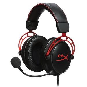 HYPERX Casque r&eacute;ducteur de bruit gaming filaire avec micro  Cloud Alpha - Rouge/Noir