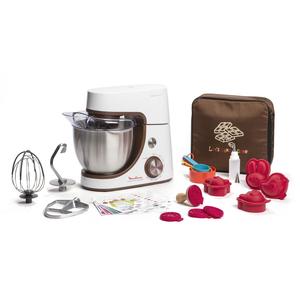 MOULINEX  Robot P&acirc;tissier QA51k110 Masterchef Gourmet Baking With Kids, Acier Inoxyable, 4.6 L, Inox