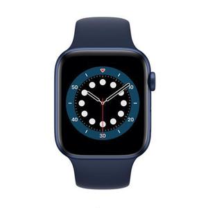 Apple Watch (Series 6) 2020 GPS 40 mm - Aluminium Bleu - Bracelet sport Bleu