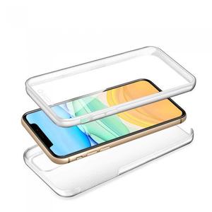 EVETANE Coque 360 pour iPhone 11 Transparente -