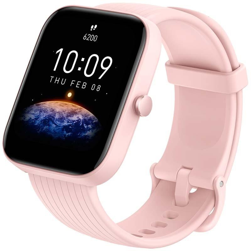 Montre Cardio Gps Amazfit Bip 3 Pro Rose