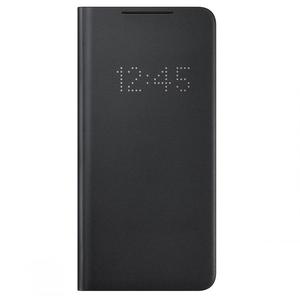 SAMSUNG Coque Galaxy S21+ - Cuir - Noir