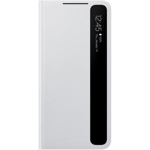 SAMSUNG Coque Galaxy S21+ - Cuir - Gris