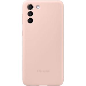 SAMSUNG Coque Galaxy S21+ 5G - Silicone - Rose