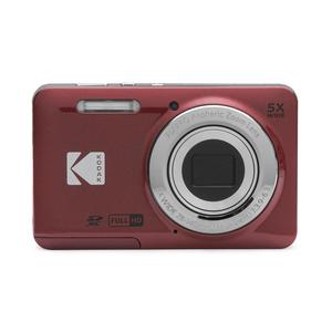 KODAK Compact PixPro FZ55 - Rouge +  Zoom Optique 5X 28-140mm f//2.3 f//2.3