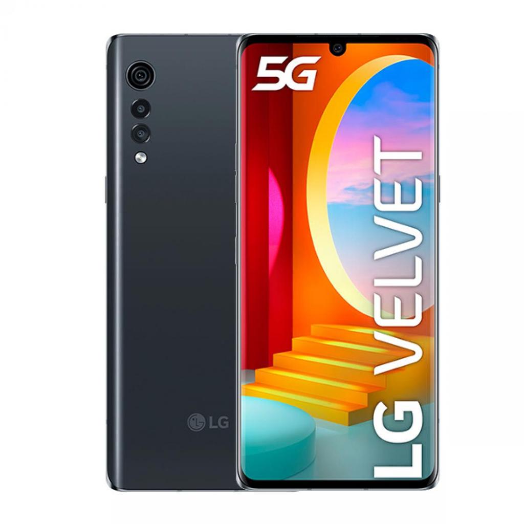 LG Velvet 5G 128 GB Grey Unlocked Back Market