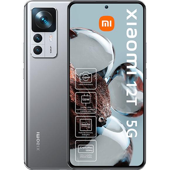 Xiaomi 12T 256 Go - Argent - Débloqué