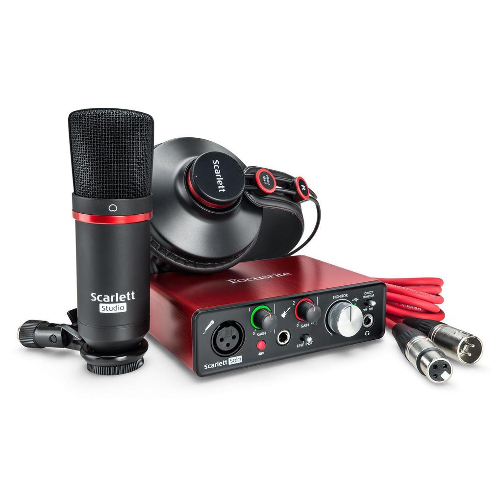 Accessoires Audio Focusrite Scarlett Solo Studio 3Gen